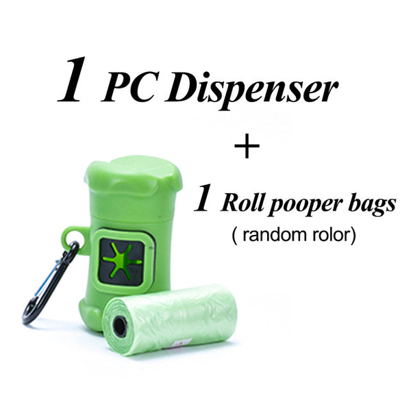 Dog Accessories Pet Pooper Scooper Dog Bag Pet Supplies Portable Waste Bags Cat Poop Pick Up Dog Pooper Scooper Pooper Bag PG004