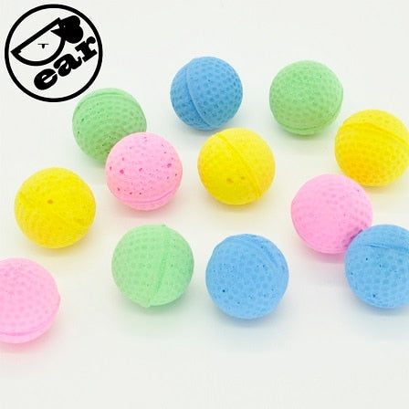 Cat EVA Ball Candy color 10pcs per lot  Soft Foam Play Balls For cat