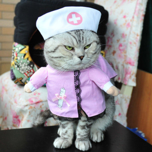 Funny Cat Clothes Pirate Suit Clothes For Cat Costume Clothing Corsair Halloween Clothes Dressing Up Cat Party Costume Suit