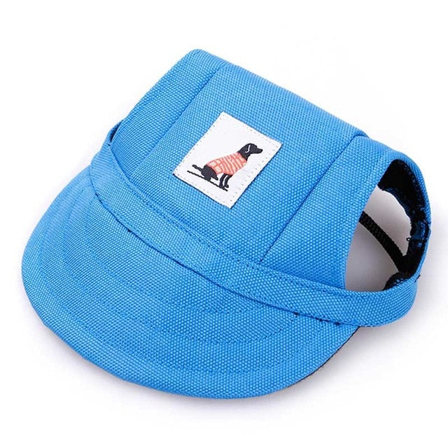 Pet Dog Cap Small Pet Summer Canvas Cap Dog Baseball Visor Hat Puppy Outdoor 8 Styles Dogs Hats Pet Supplies DOGGYZSTYLE