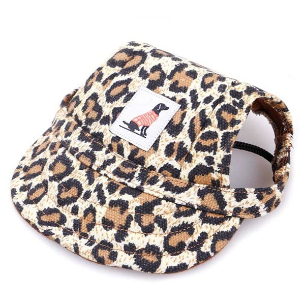 Pet Dog Cap Small Pet Summer Canvas Cap Dog Baseball Visor Hat Puppy Outdoor 8 Styles Dogs Hats Pet Supplies DOGGYZSTYLE